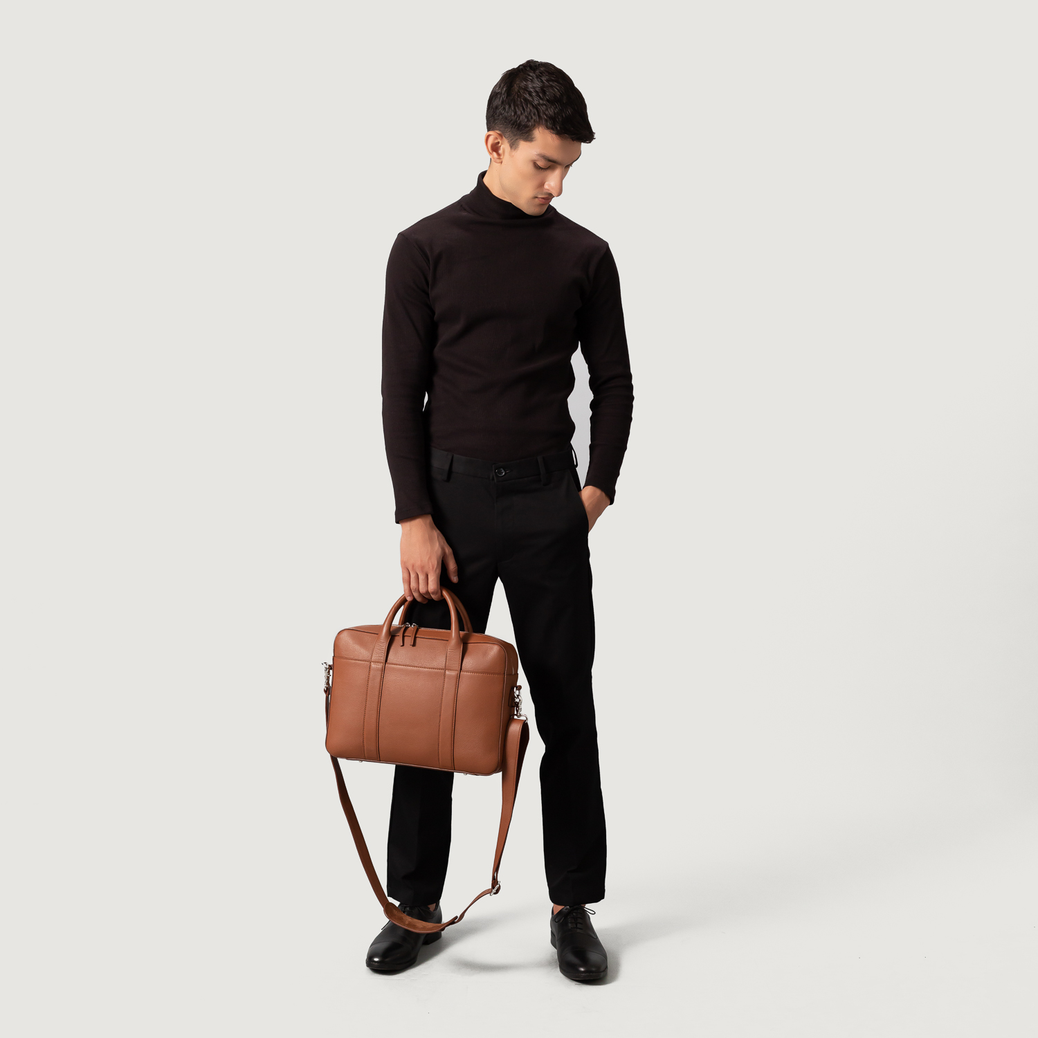 Quality leather online briefcase